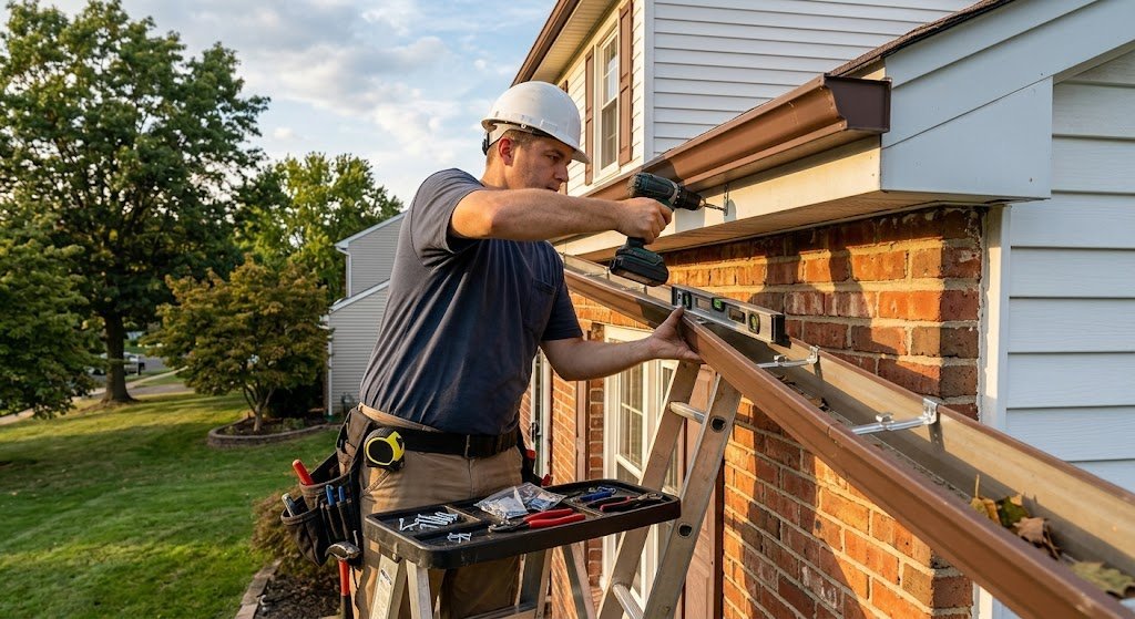 Gutter guard installation
